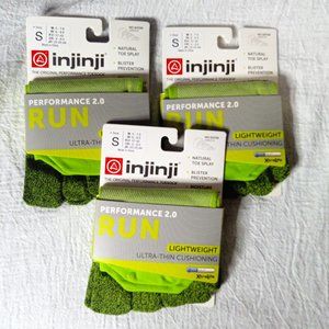 NEW Injinji Performance 2.0 RUN Toesocks.  3 Pair, Size Small